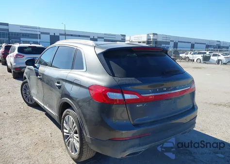 2018 Lincoln Mkx Reserve z USA, uszkodzony, nr VIN 2LMPJ6LR9JBL45293